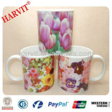 11oz Blumen-Design Sublimation gedruckt Becher